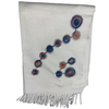 White Embroidered Scarf picture on the white background