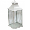 Metal Lantern Large White picture of the lantern design