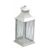 Metal Lantern Small White picture on the white background
