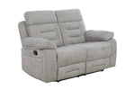 Wilbur 2 Seater Sofa Recliner Grey picture on the white background