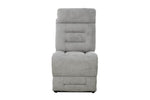 Wilbur Armless Sectional Grey front view picture