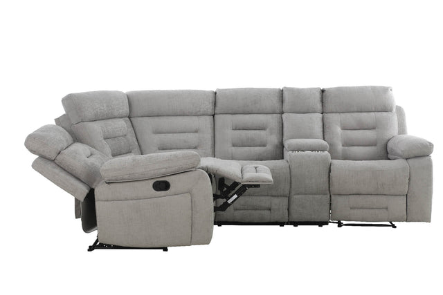 Wilbur Console Sectional Grey