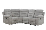 Wilbur Corner Sofa Recliner Grey picture on the white background