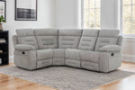 Wilbur Corner Sofa Recliner Grey life style picture