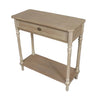 Willow 1 Drawer Console with Shelf picture on the white background