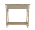 Willow 1 Drawer Console with Shelf picture from the back