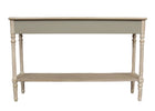 Willow 2 Drawers Console with Shelf picture from the back