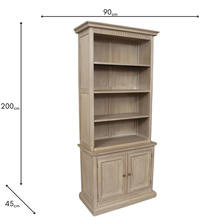 Willow Bookcase - Tall Timber Wash Bookcase Collection
