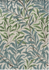Morris & Co Willow Boughs Floral Outdoor Rug Leafy Arbour picture of the urg floral design