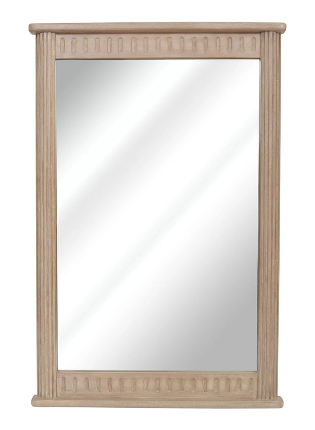 Willow Mirror Timber Wash - Wooden Mirror Collection