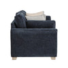Winnie 2 Seater Sofa Navy  side view picture
