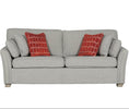 with Scatter Cushions – Modern Living Room Fixed Couch front view picture of the sofa