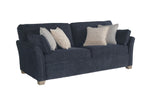 Winnie 3 Seater Sofa Navy picture on the white background