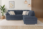 Winnie Corner Sofa RHF Navy life style picture