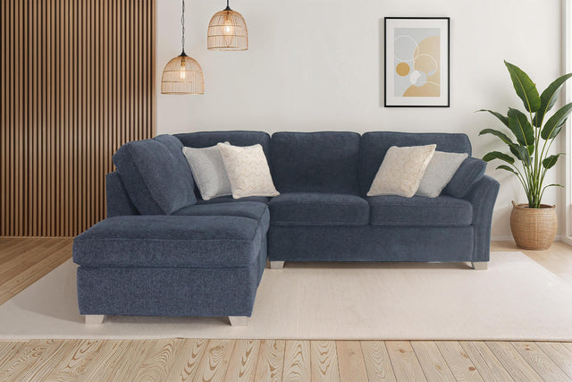 Winnie Corner Sofa LHF Navy