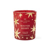 Winter Berry Medium Scented Candle on a white background