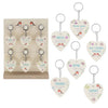 Woodland Robin Keyring CDU available in a different designs