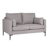 Cozy two-seater sofa for modern living.