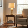 Yara travertine table lamp shown from another angle (2)