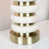 Yara travertine table lamp shown from another angle (5)