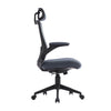 Zeke Ergonomic Office Chair Grey picture from the side