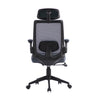 Zeke Ergonomic Office Chair Grey reverse picture