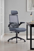Zeke Ergonomic Office Chair Grey life style picture