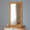 Zeke Wooden Mirror 50 x 70 cm front view life style picture
