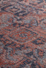 Ziba Rug 520-102/NH500 Navy & Red close-up picture of the the pile