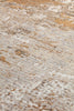 Ziba Rug 520-112/PA700 Taupe close-up view of the flatweave pile