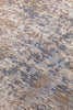 Ziba Rug 520-112/QF115 Brown & Navy close-up view of the colour palette and flatweave pile
