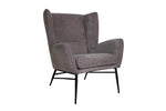 Grey Ziggy Accent Chair, perfect accent for modern living room
