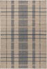 Brink & Campman Zona Check Outdoor Rug Denim picture of the rug checked design