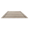 Brink & Campman Zona Line Outdoor Rug Charcoal perfect for indoor and outdoor use