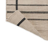 Brink & Campman Zona Line Outdoor Rug Charcoal water-resistant reversible rug