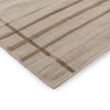 Brink & Campman Zona Line Outdoor Rug Sesame made in a beige color shade in a stripe design