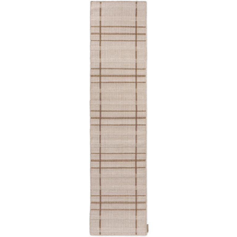 Brink & Campman Zona Line Outdoor Rug Sesame Runner