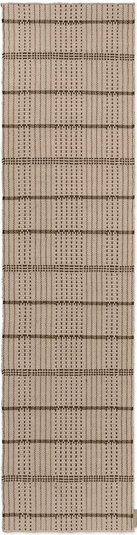 Brink & Campman Zona Stitch Outdoor Rug Olive Runner