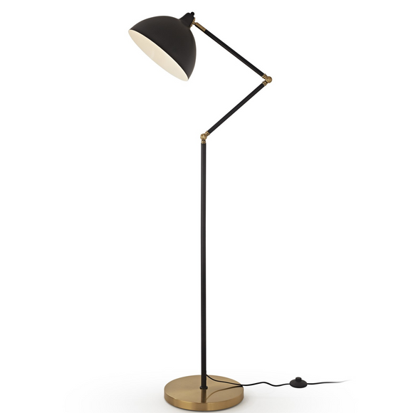 Contemporary floor lamp for home lighting.