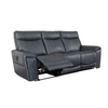 Elegant 3 seater recliner sofa with USB charging ports
