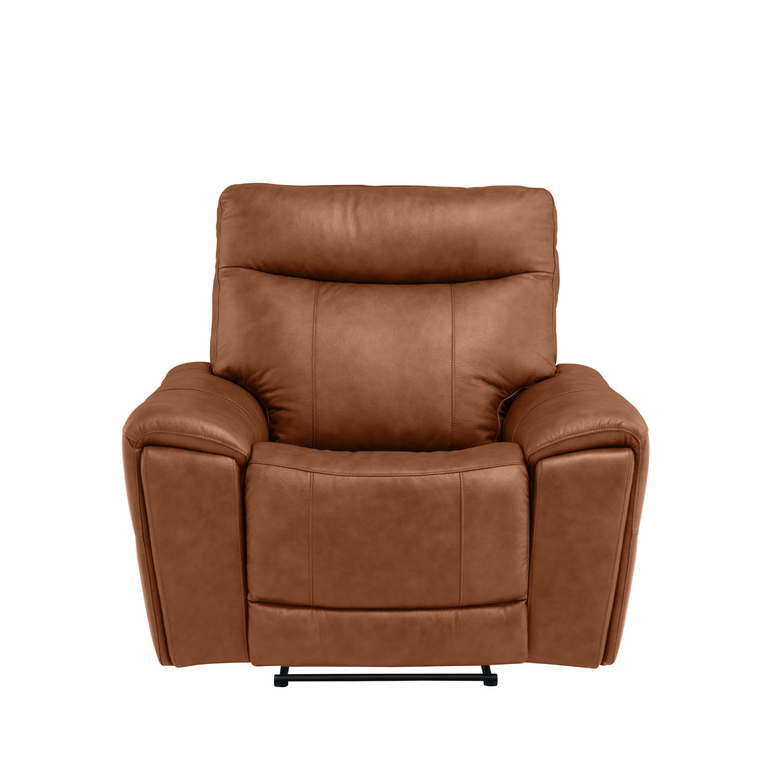 Camilla Electric Recliner Armchair Vintage Tan