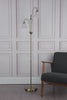 Boston 3 Light Floor Lamp Antique Brass perfect for any space