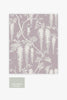 Easy to hang Wisteria Trails wallpaper in mauve with wisteria design