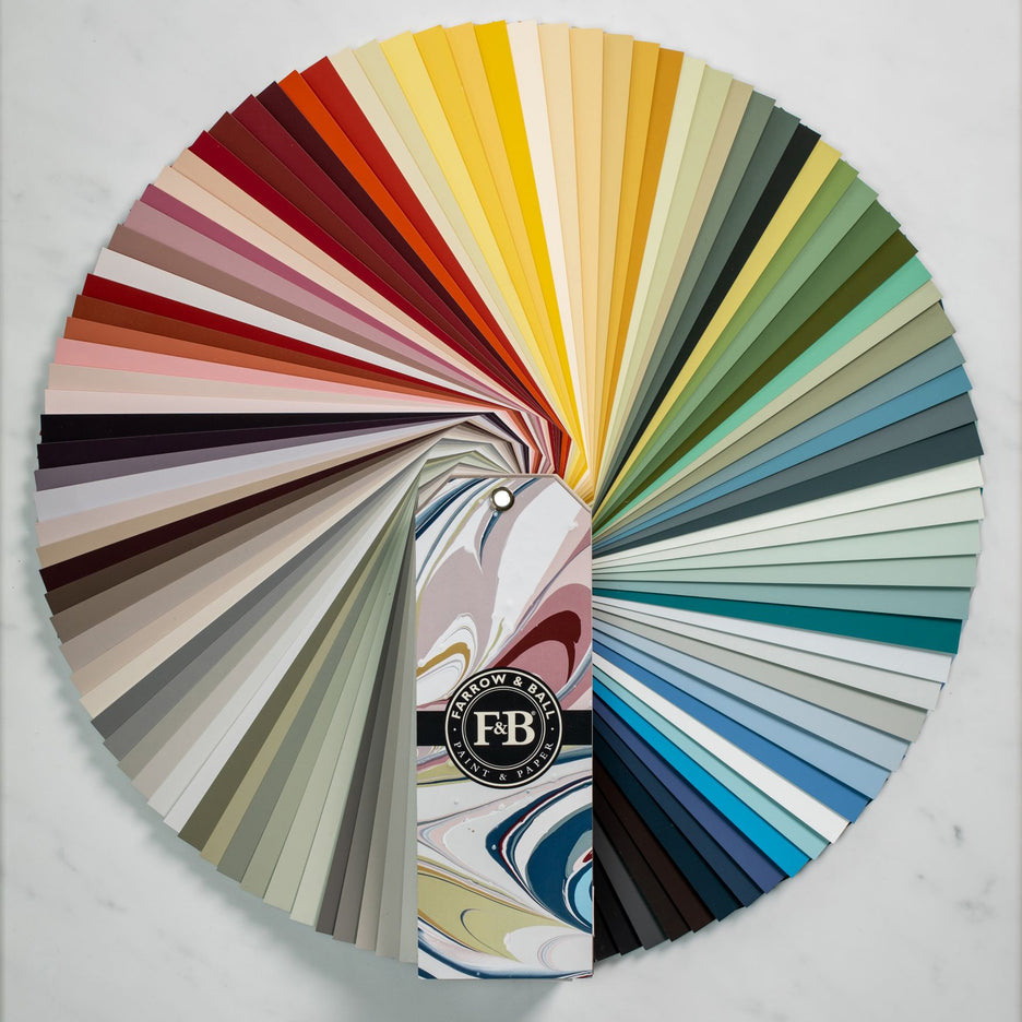 Farrow & Ball Bay Area Blue No.9815 — brush swatch