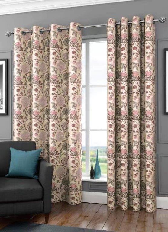 Jacobean Curtains Blossom