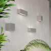 Modern Sollux Lighting Wall Lamp Ceramic Leo Grey for contemporary decor