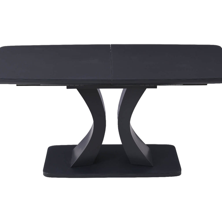 Daiva Extendable Dining Table Charcoal 120-160cm