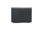 Modern sideboard Daiva Sideboard Charcoal with LED lights

