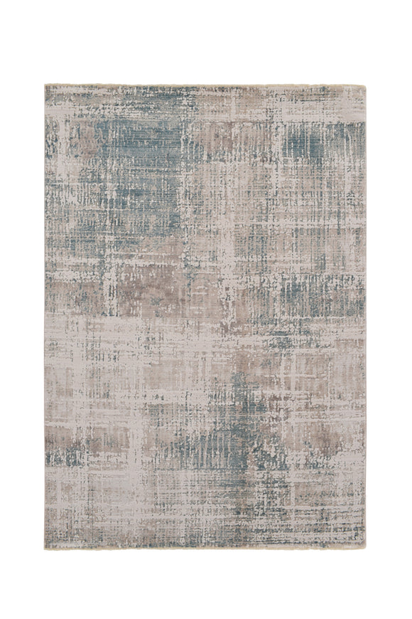 Modern Scatterbox Rug Luca Blue large carpet rug