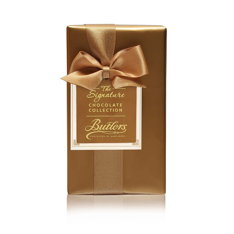 Butlers Signature Gift Wrapped Ballotin Luxury Chocolate Selection Box for Premium Gifts & Sharing